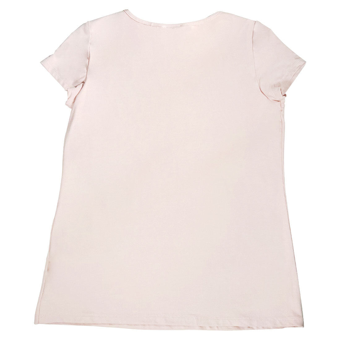 Tee-shirt encolure v à manches courtes